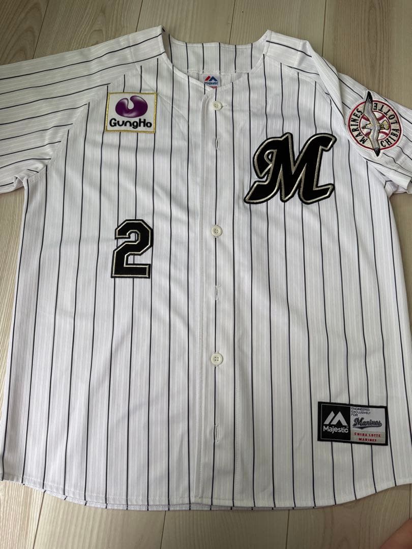 千葉ロッテマリーンズ 藤原恭大選手 ユニフォーム