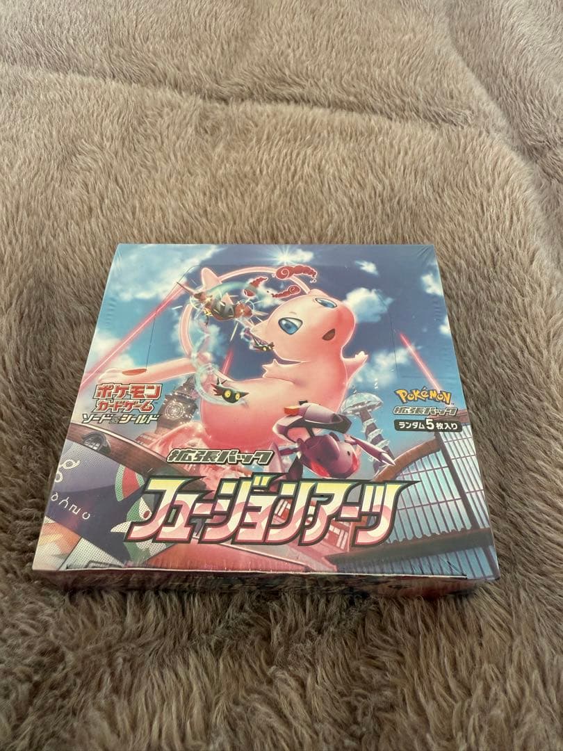ポケモンカード フュージョンアーツ BOX 【シュリンク付き 未開封】