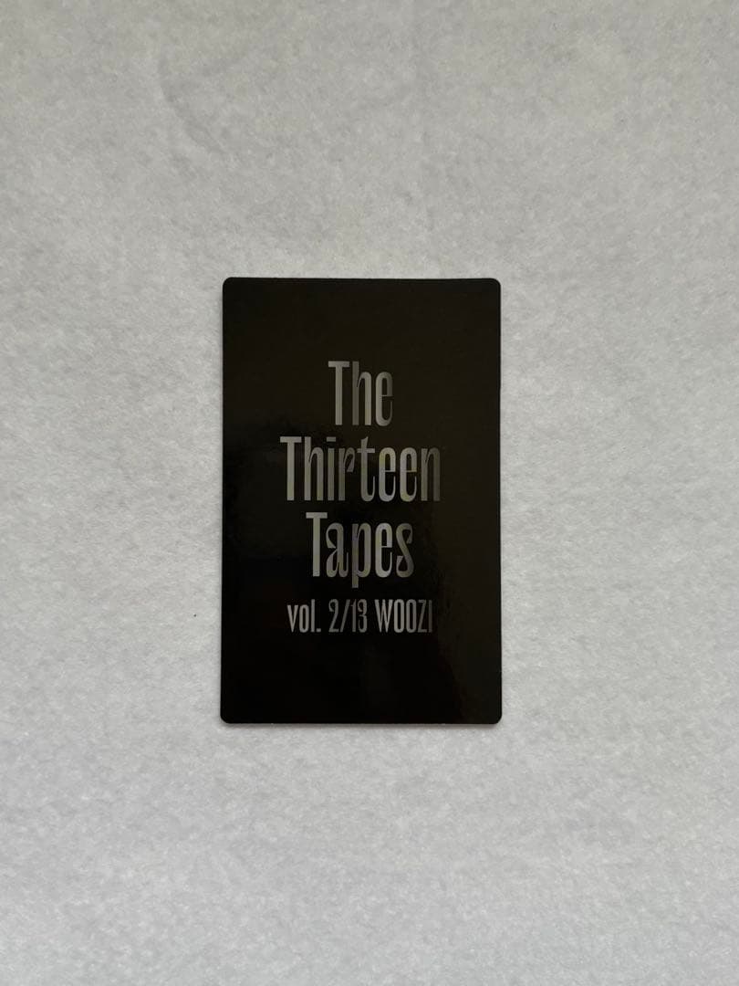 アイドル SEVENTEEN The Thirteen Tapes TTT WOOZI