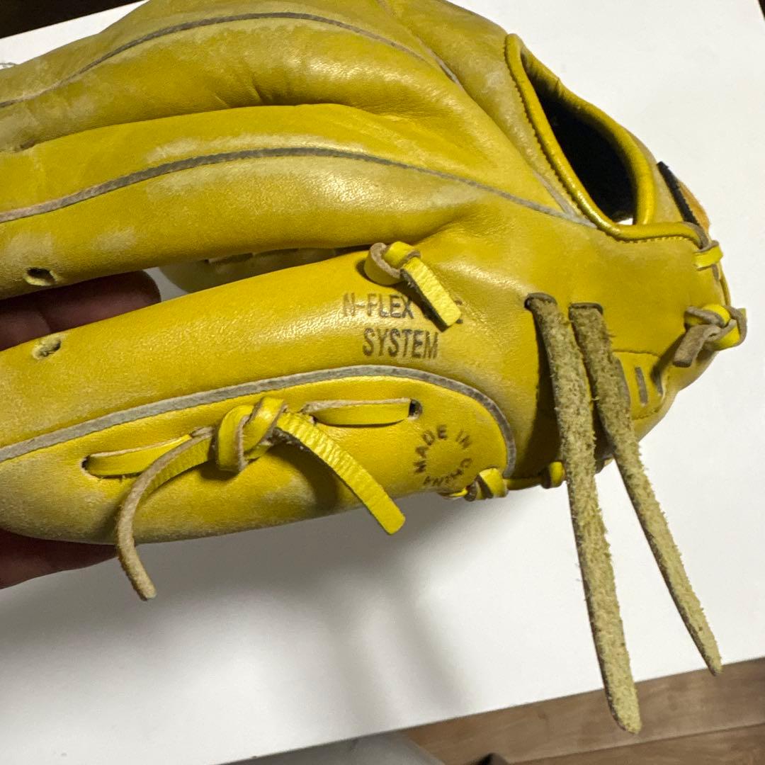 Nike Vapor READYG jr軟式少年用グローブ イエロー