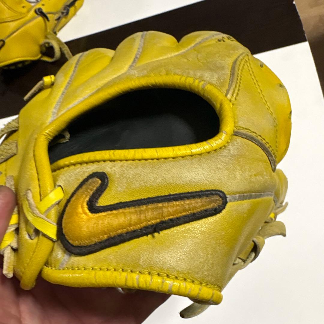 Nike Vapor READYG jr軟式少年用グローブ イエロー
