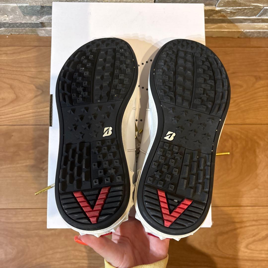 V12 × BRIDGESTONE ゴルフシューズ 23.5