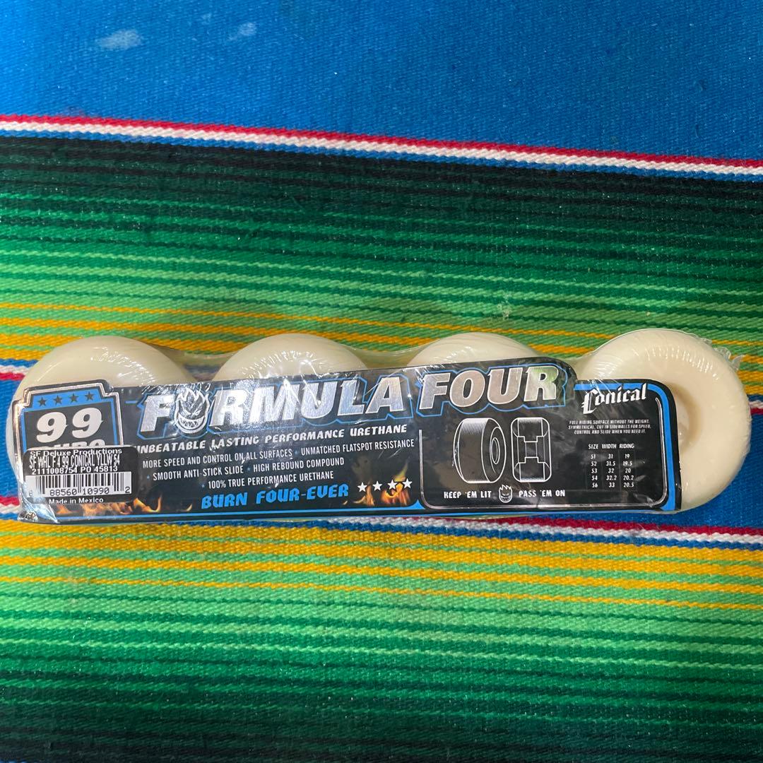 スケートボード Spitfire Formula Four 99Duro 54mm
