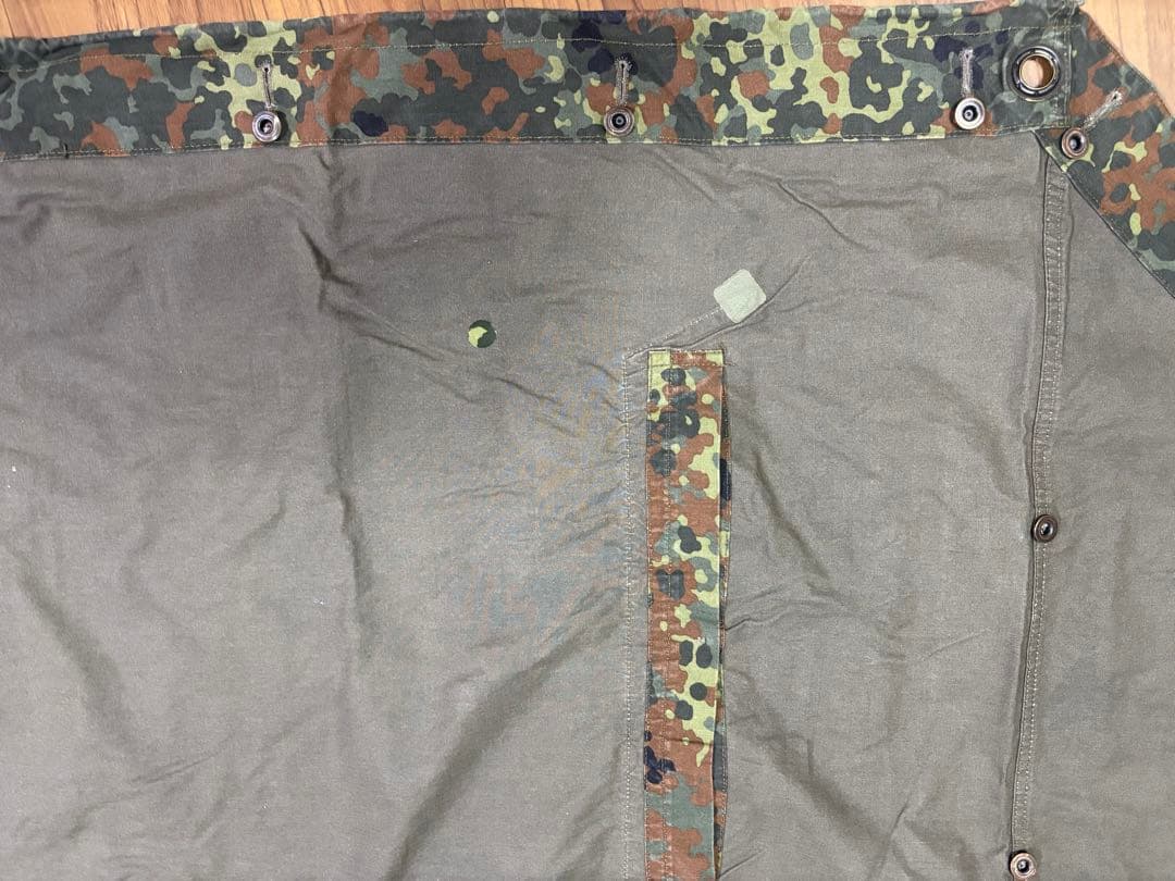 ⭐︎本日限定値引き⭐︎【美品】ドイツ軍幕1枚　フレクターカモ