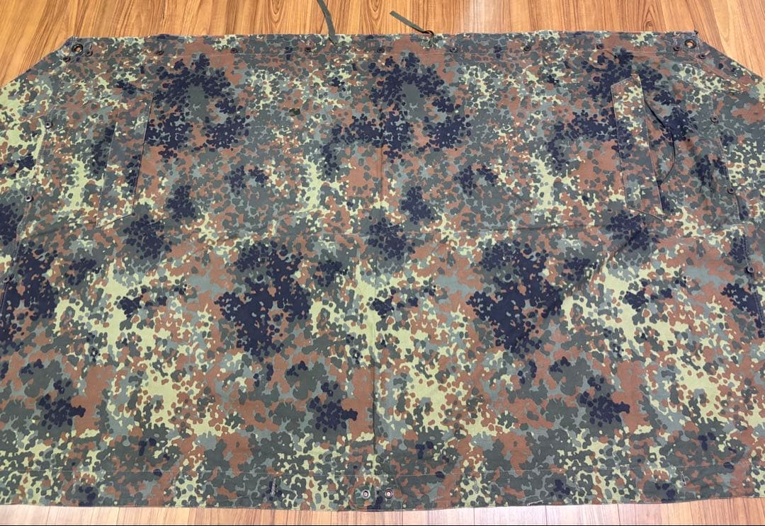 ⭐︎本日限定値引き⭐︎【美品】ドイツ軍幕1枚　フレクターカモ
