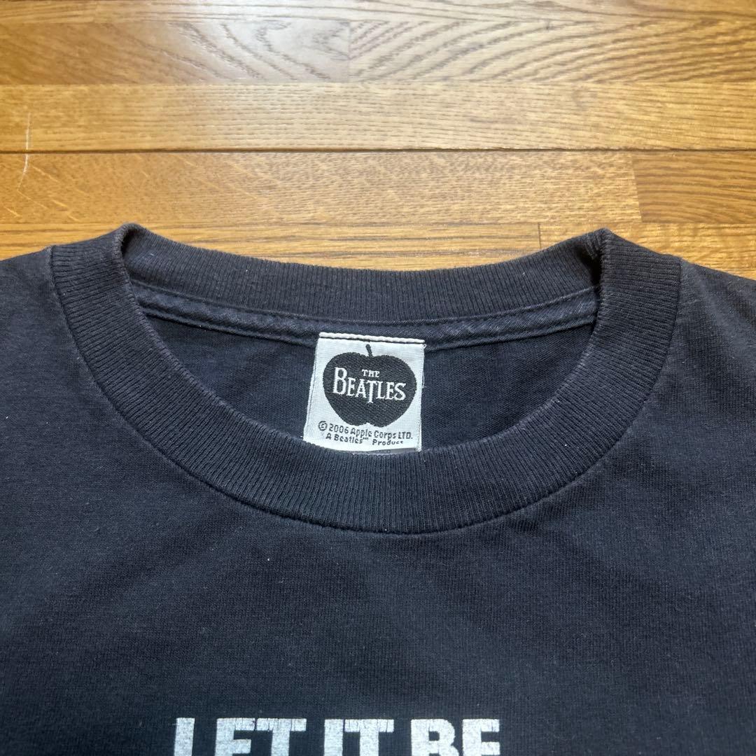 ビートルズ　Tシャツ レットイットビー Mサイズ ブラック