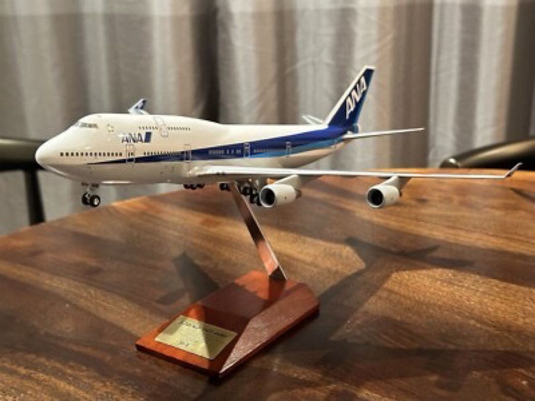 飛行機模型 ANA航空 B747 ボーイング 模型 日本 47CM 最安値挑戦
