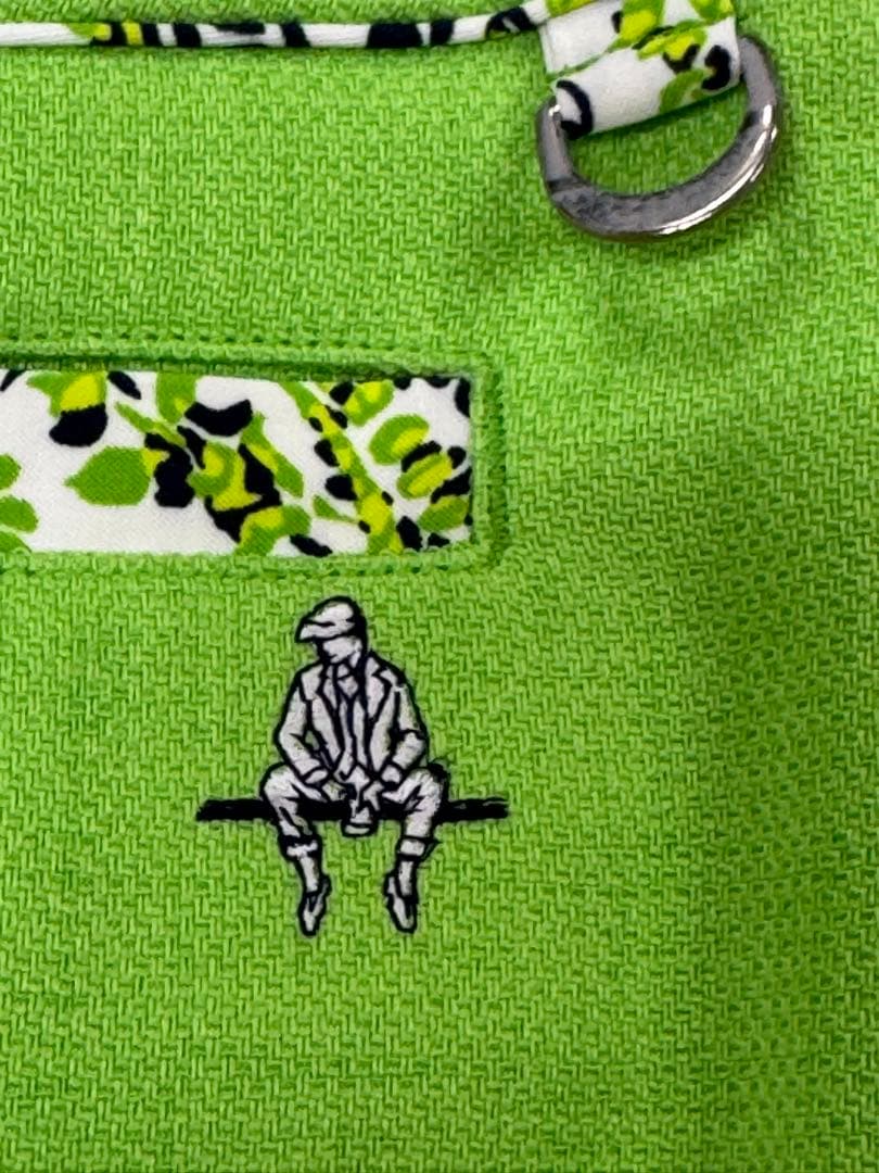 Paul Stuart GOLF グリーンペイズリー柄ポロシャツ+スカート