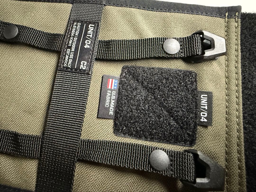 unit04 unit/04 campgeeks CB缶カバー　オリーブ