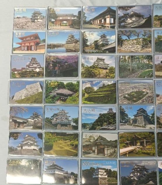 日本100名城カード79枚まとめ売り