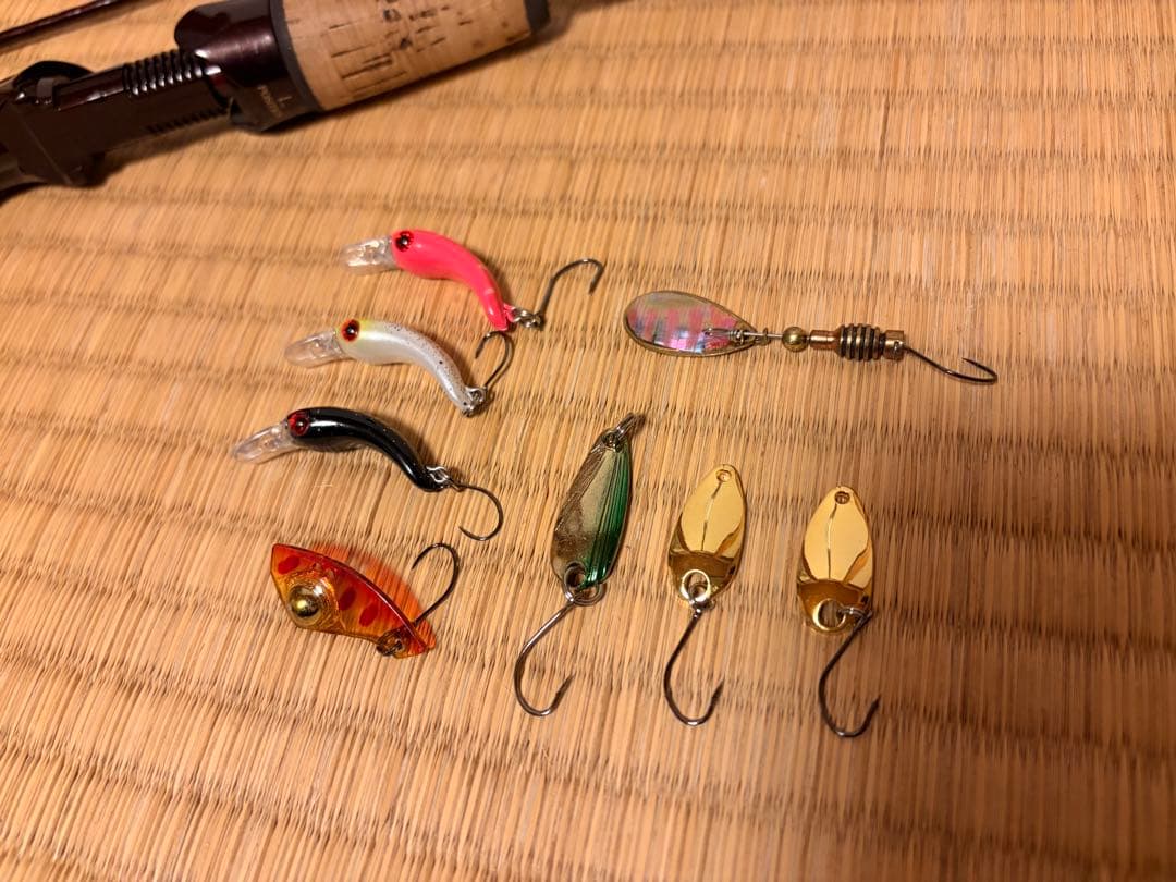 最終値下げ　(タックルセット)エリアトラウト　管釣り　渓流等