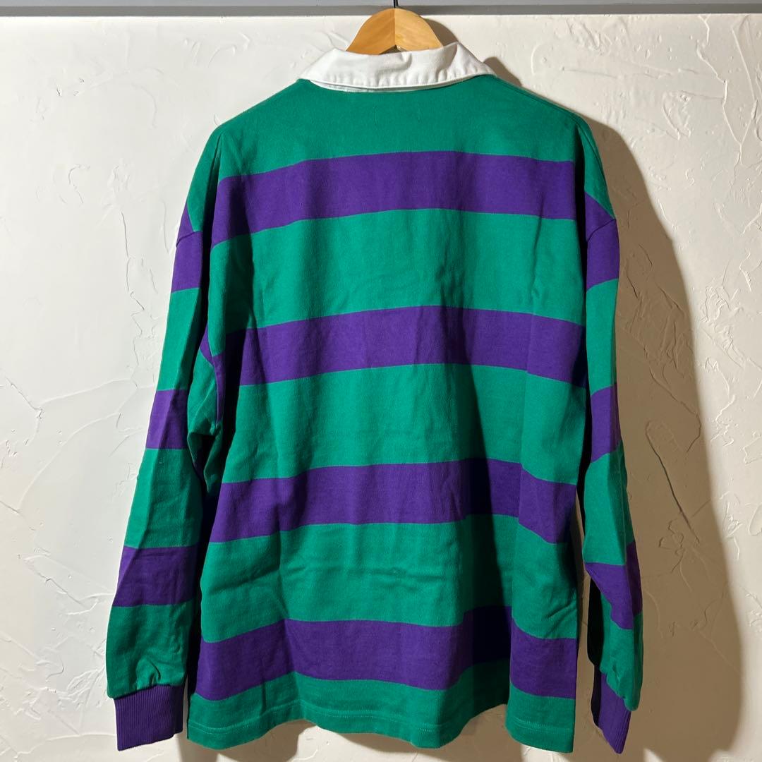 【XLARGE】 ストライプ ラガーシャツ