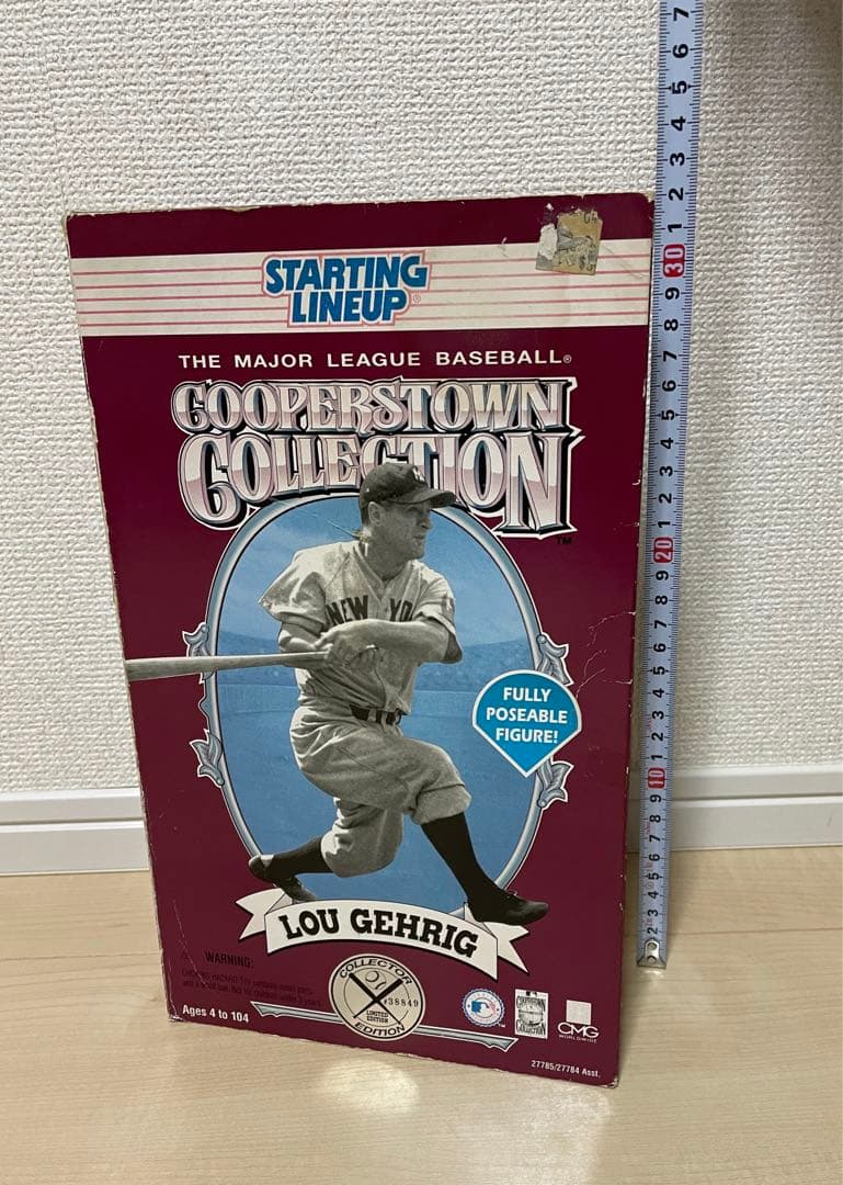 メジャーリーグ　Starting Lineup　ルー・ゲーリック フィギュア