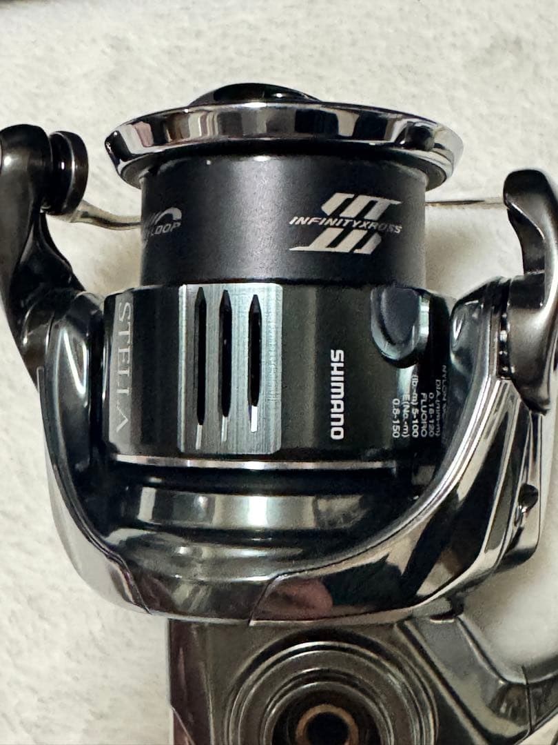【付属品完備・美品】シマノ 22ステラ C2500SXG 使用僅少 スプール無傷