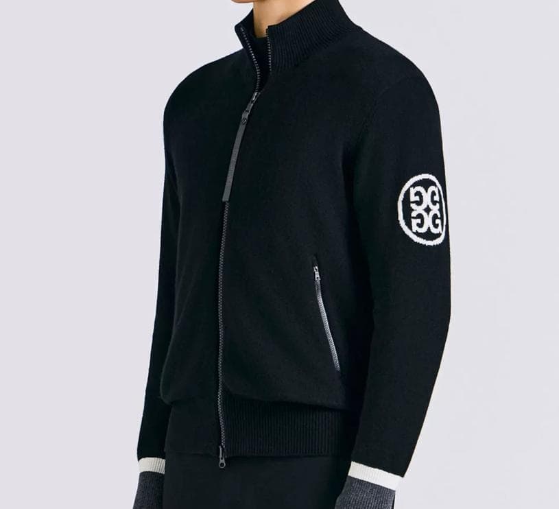 G/FORE ゴルフ レディース ジップ ニット ジャケット 防風 秋冬