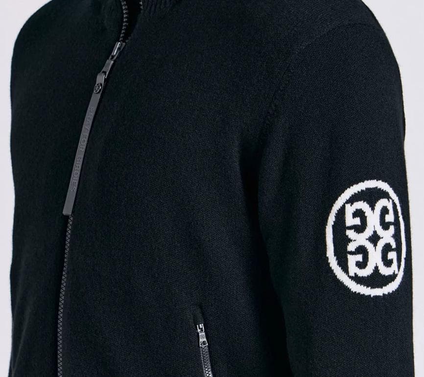G/FORE ゴルフ レディース ジップ ニット ジャケット 防風 秋冬