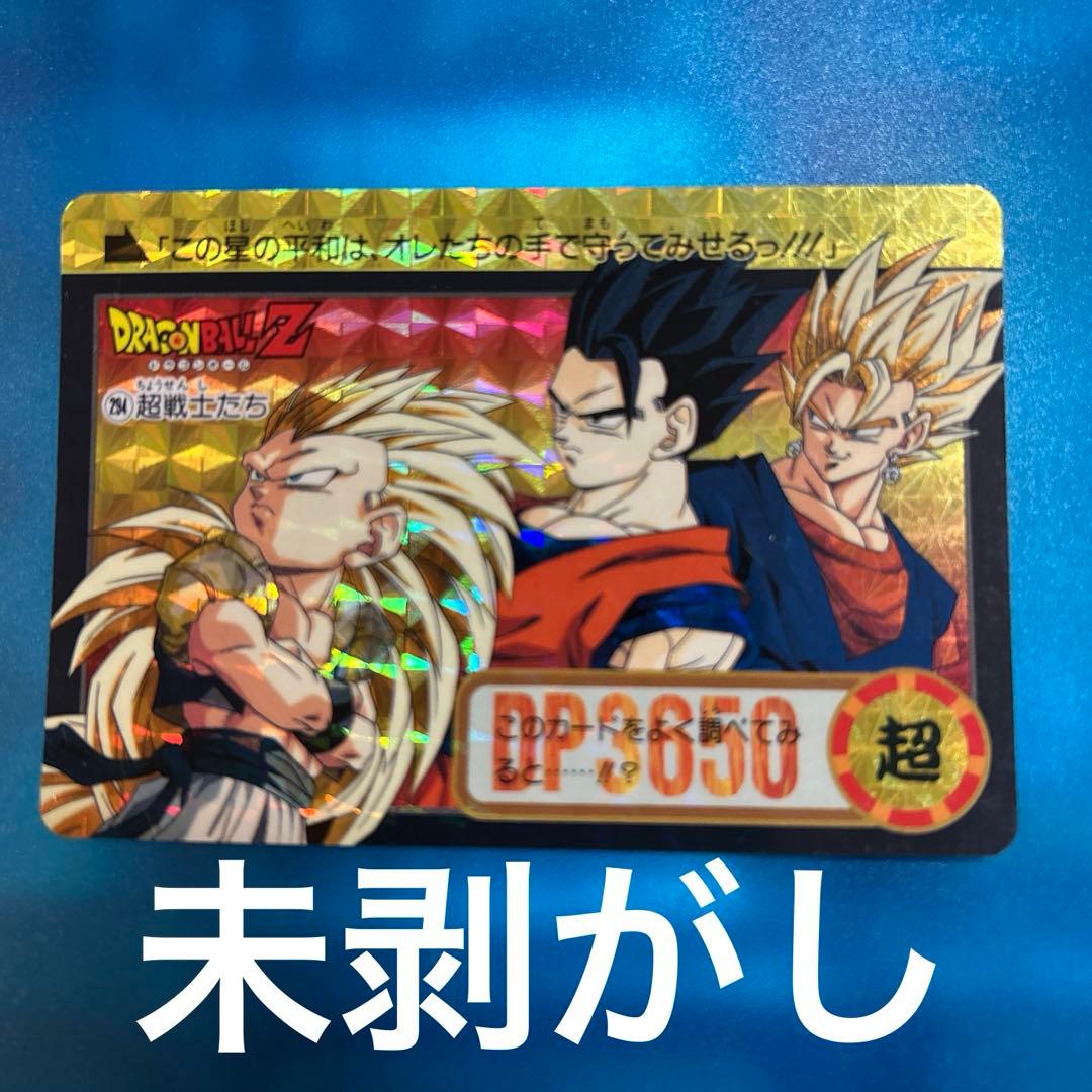 未剥がし　ドラゴンボール　カードダス 294