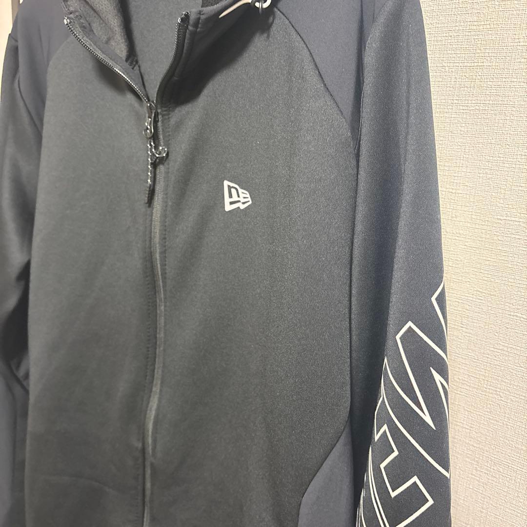NEW ERA golf ニューエラゴルフブラック フルジップ パーカー　XL