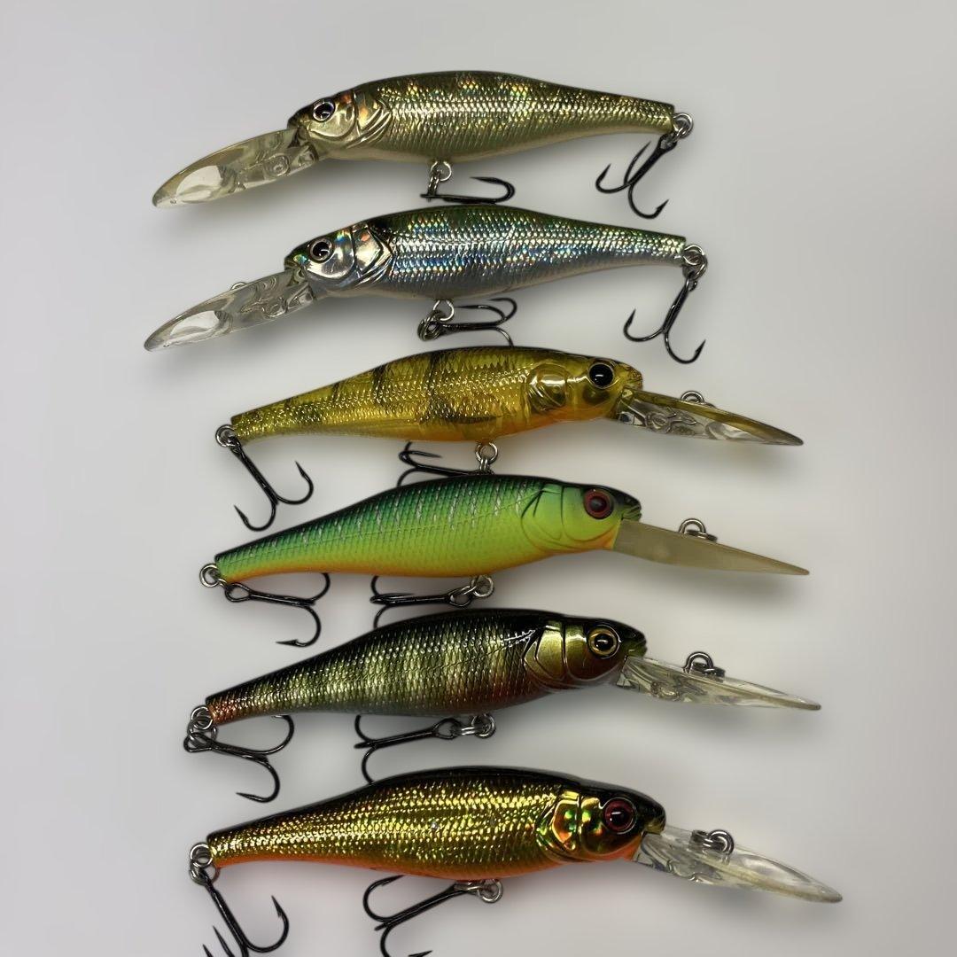 【美品】Megabass LIVE-X MARGAY 2タイプ 6セット