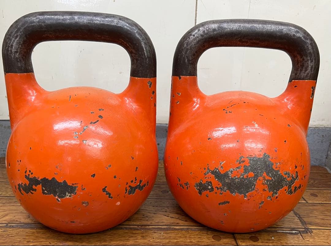 その②競技用　ダブル　ケトルベル　28kg 2個