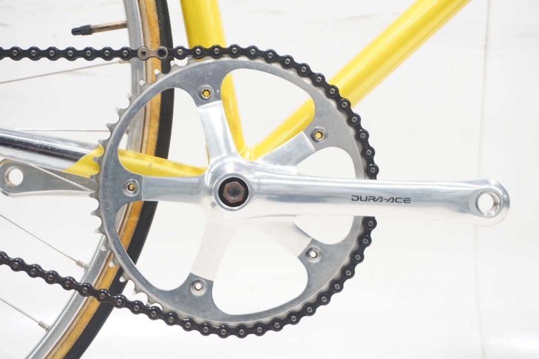 パナソニック　ピストバイク　イエロー　美品 NJS トラックレーサー