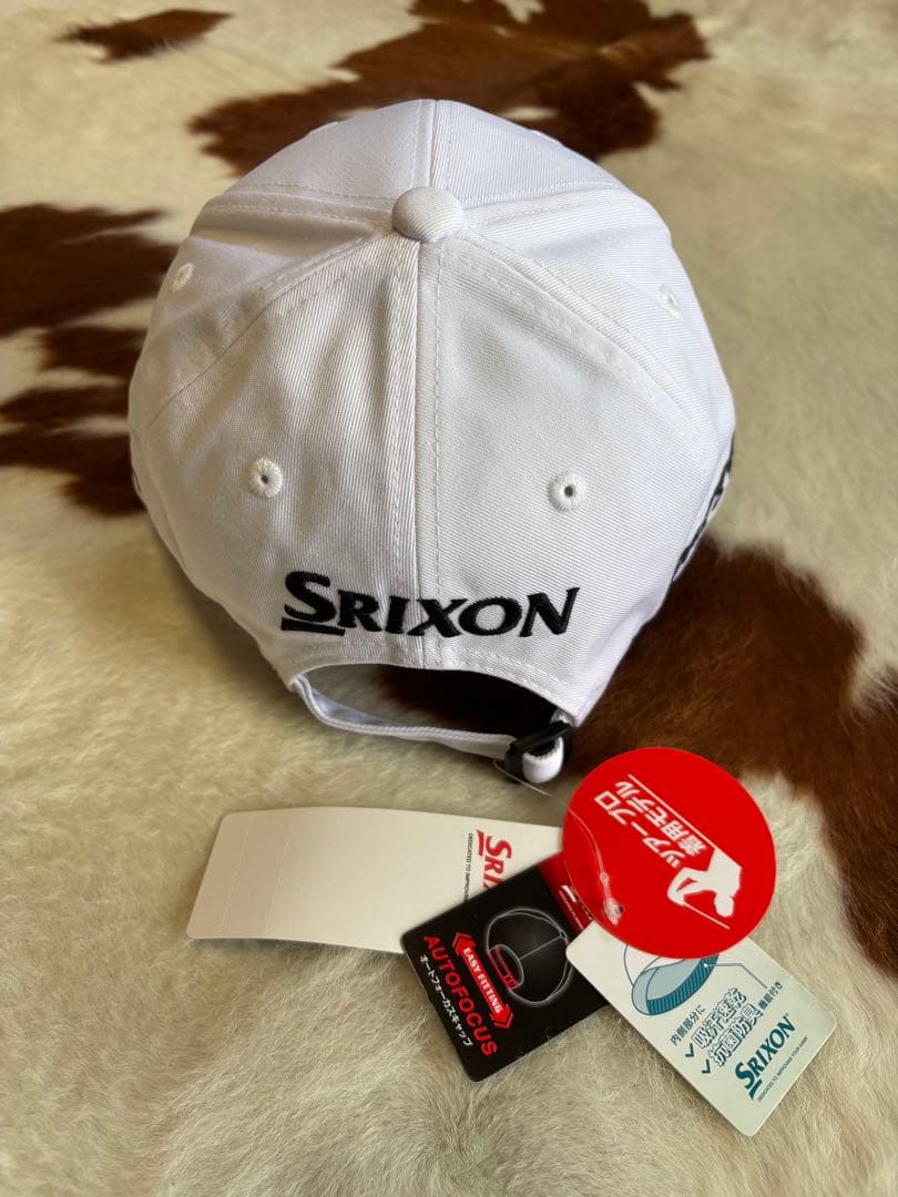 新品未使用 非売品 SRIXONゴルフキャップ 松山英樹モデル サイン入り