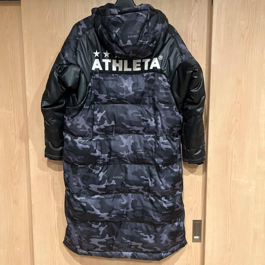 ATHLETA アスレタ カモフラージュ 迷彩 ベンチコート 150