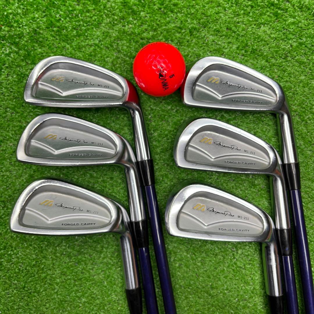 寶TIS-529 MIZUNO PRO #4-9 アイアンセット