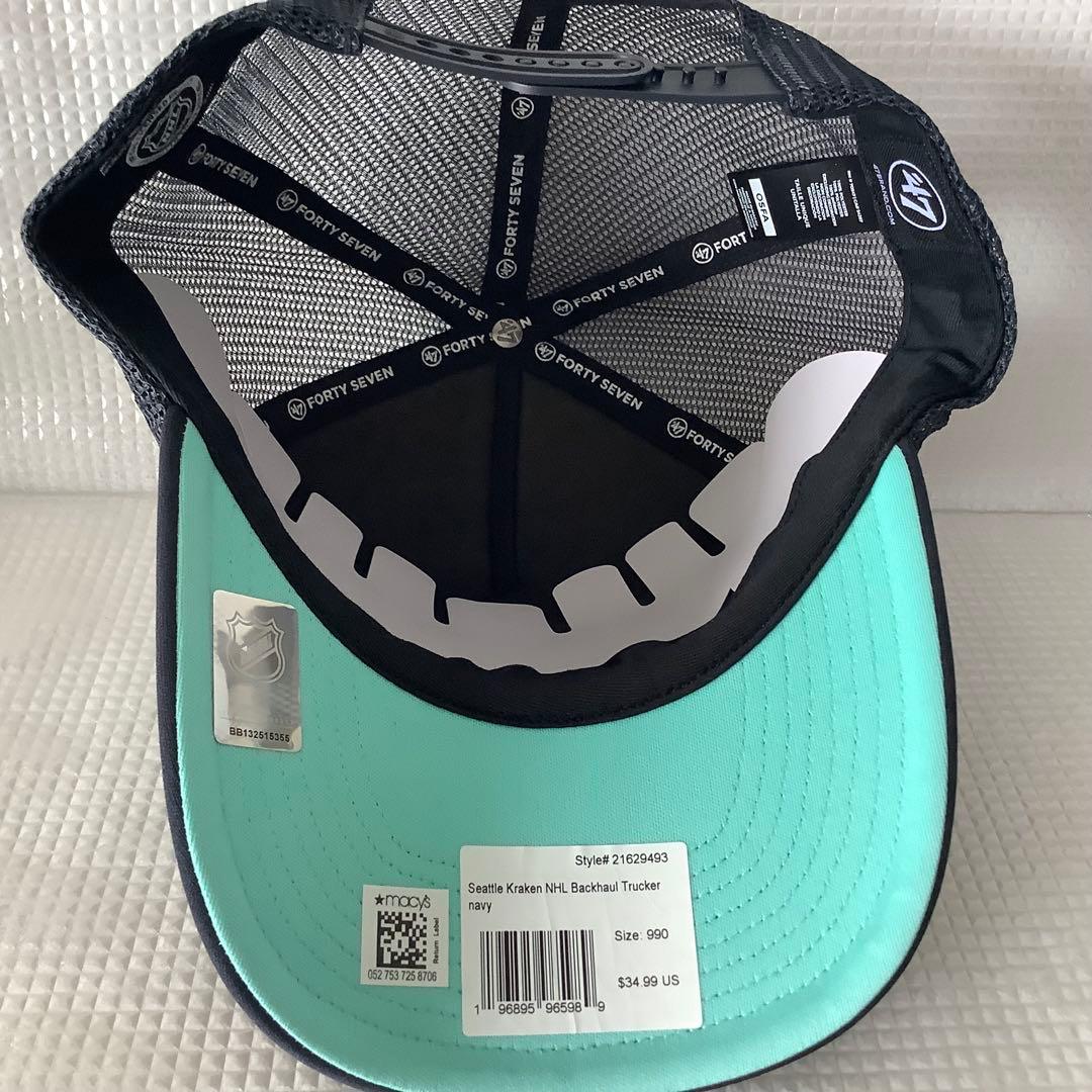 SEATTLE KRAKEN トラッカーハット 47