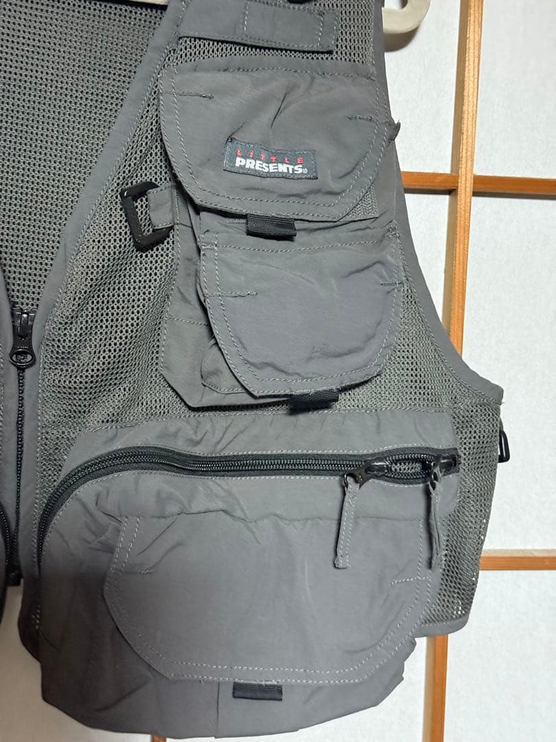 美品 リトルプレゼンツ スローハンドII＋メッシュ グレー Mサイズ