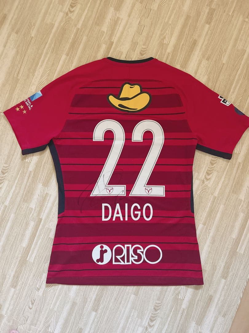 西大伍 選手 サイン入り ユニフォーム オーセンティック Lサイズ サッカー