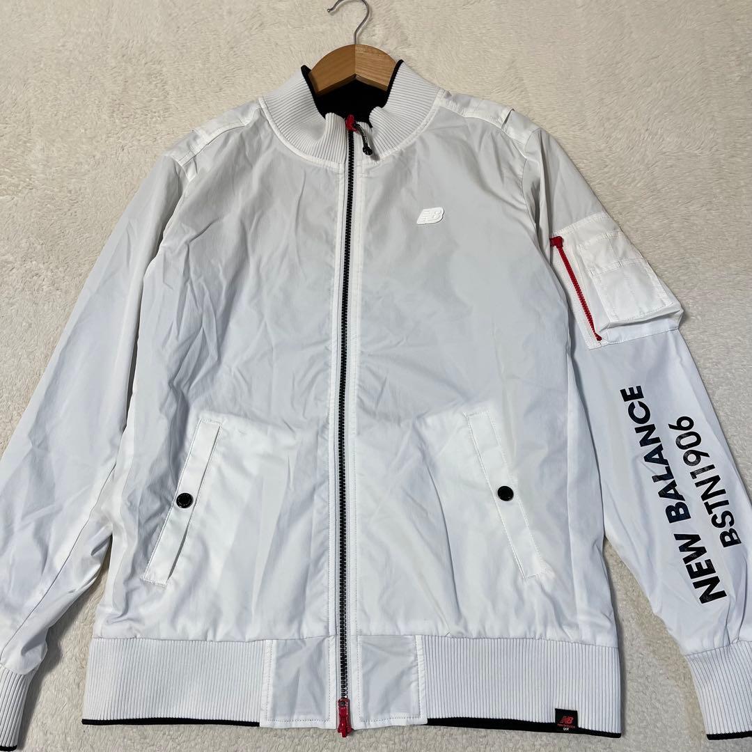 newbalancegolfリバーシブルジップアップジャケット　☆美品☆
