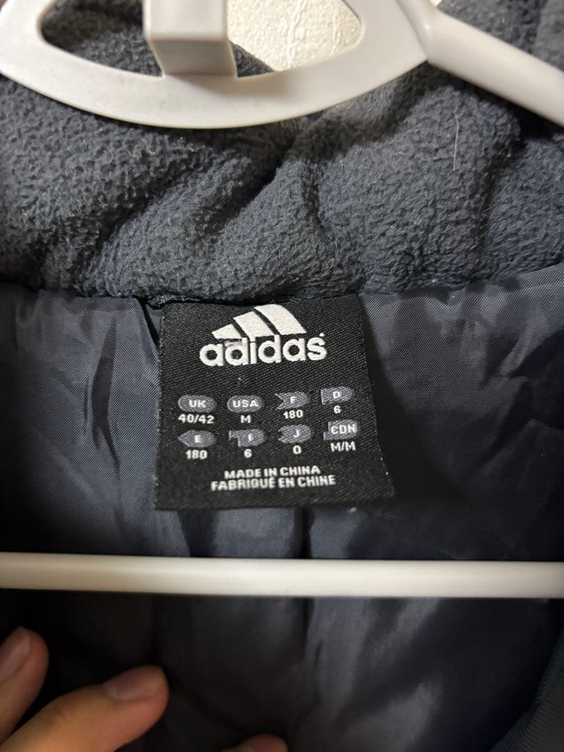 adidas Real Madrid ダウン フード付き