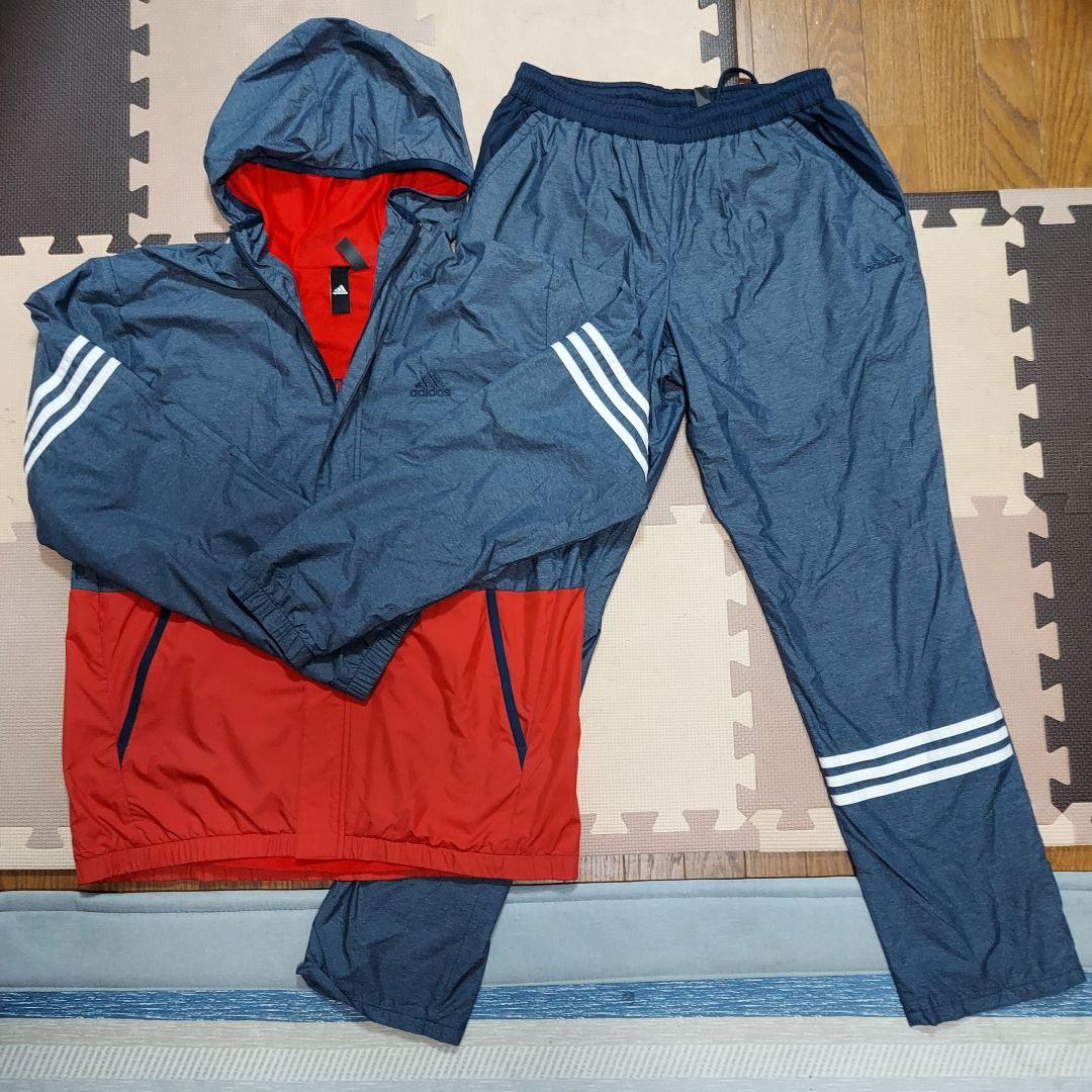 ★新品★ アディダス adidas メンズ ウインドジャケット 上下セット