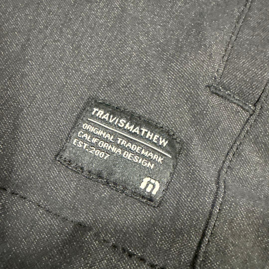美品　TravisMathew プルオーバーハーフジップパーカー