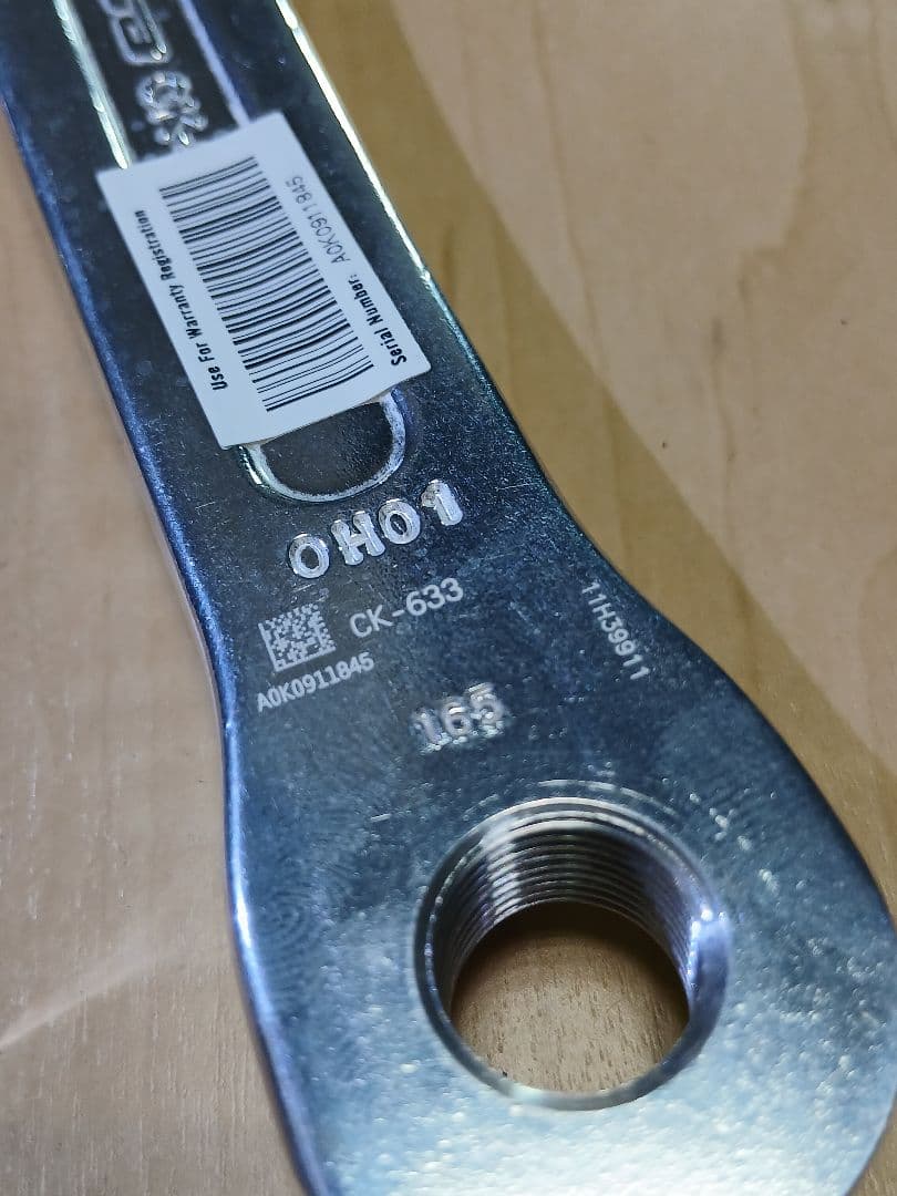 FSA 46tクランクセット ピスト　クラシック