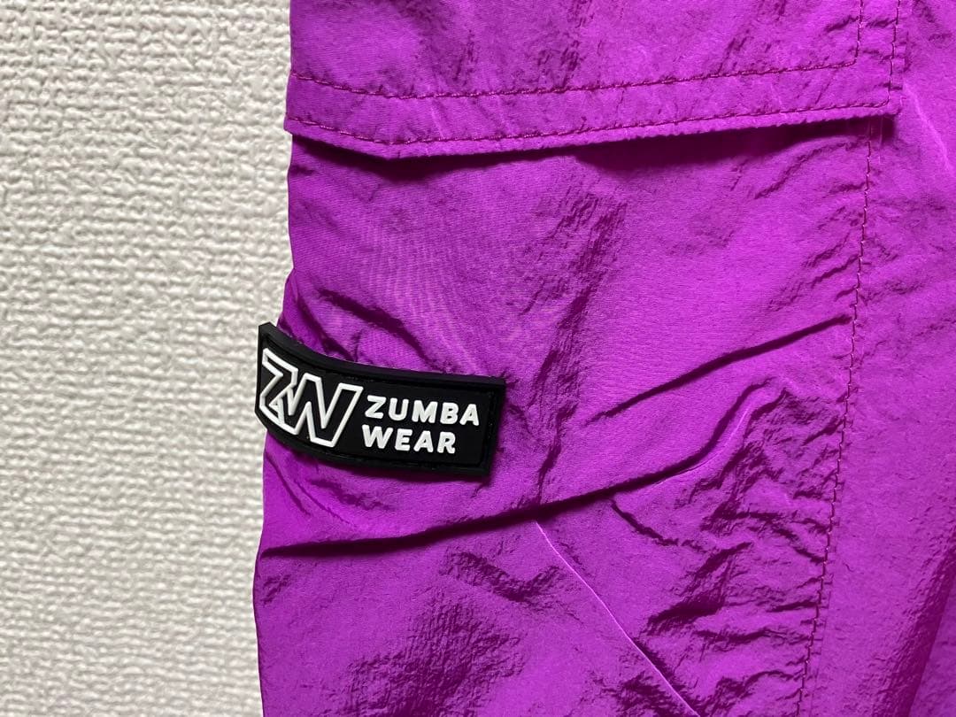2025 新作　正規品　着用数回　ZUMBA/ズンバ　パンツ　紫/パープル