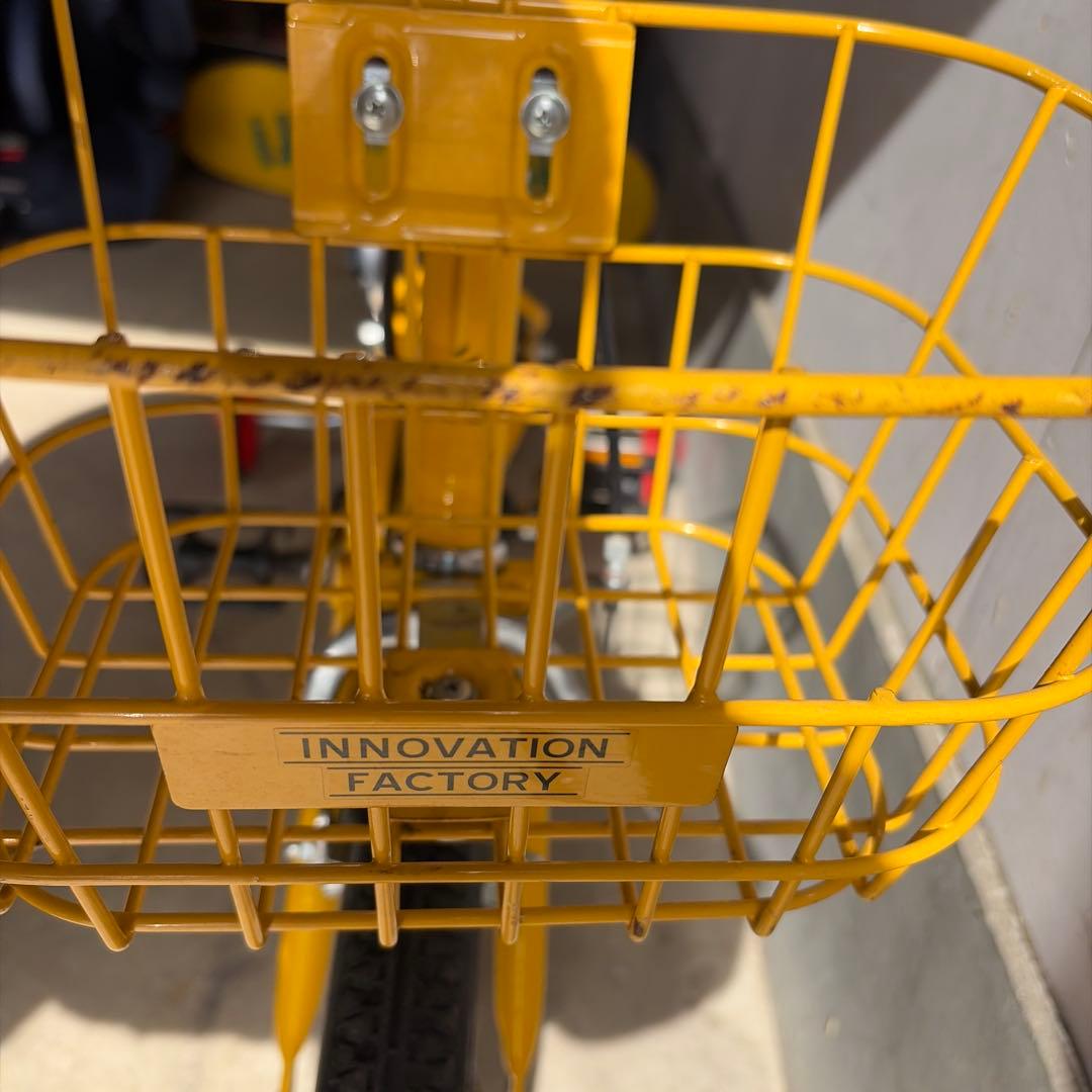 INNOVATION FACTORY 幼児用自転車 14インチ イエロー