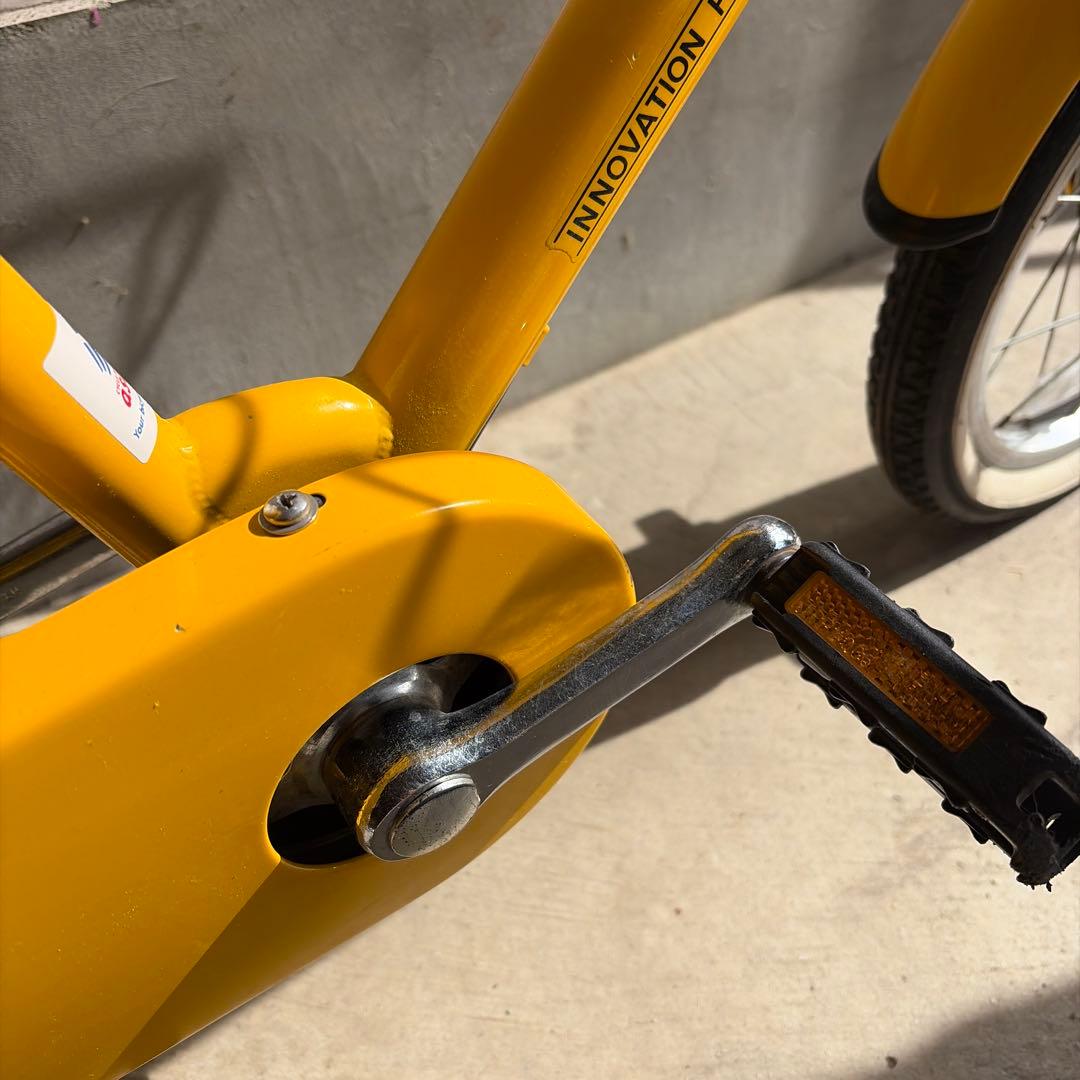 INNOVATION FACTORY 幼児用自転車 14インチ イエロー