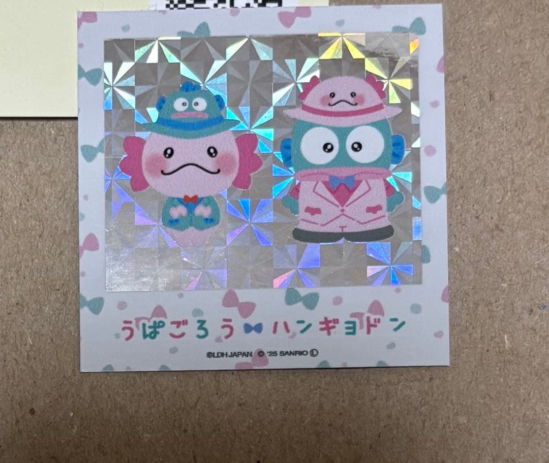 うぱごろう × ハンギョドン コラボ ハンギョドン 4点セット　ステッカー 付き