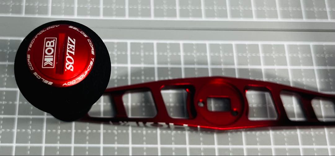 ZPI ゼロス　マシンカットハンドル　レフトハンドル　真紅