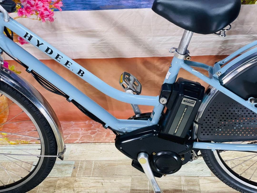 Y2289HYDEE!! 26インチ ⭐️ブリヂストン子供乗せ電動アシスト自転車