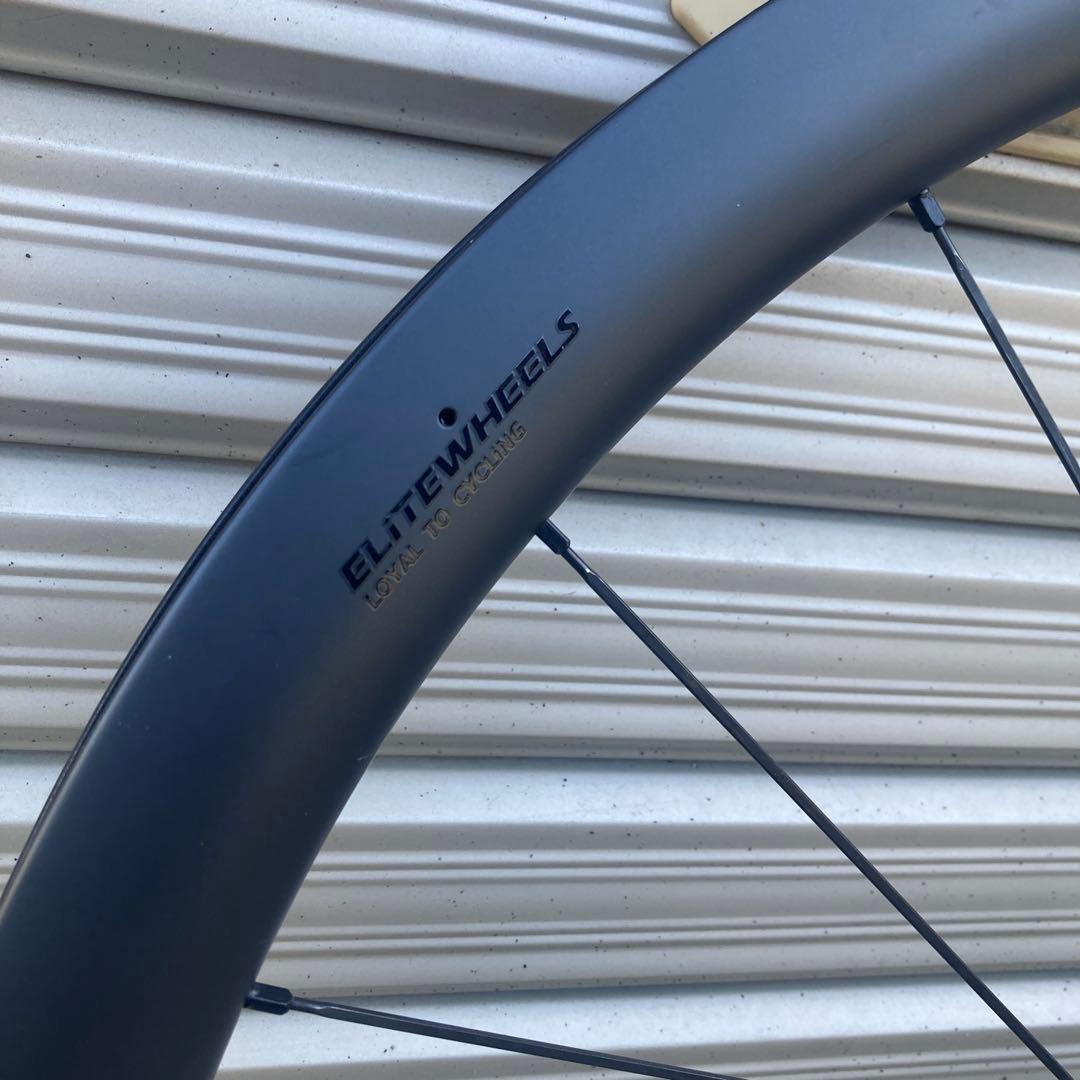 ELITE WHEELS 完組カ－ボンホイール　ent-disc2.0