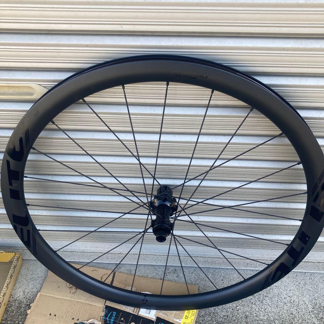 ELITE WHEELS 完組カ－ボンホイール　ent-disc2.0