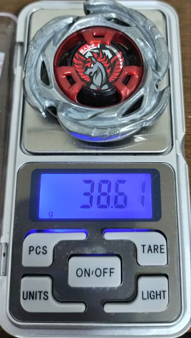 高重量ブレード 38.61ｇ エアロペガサス3-70A レッド 新品未使用品