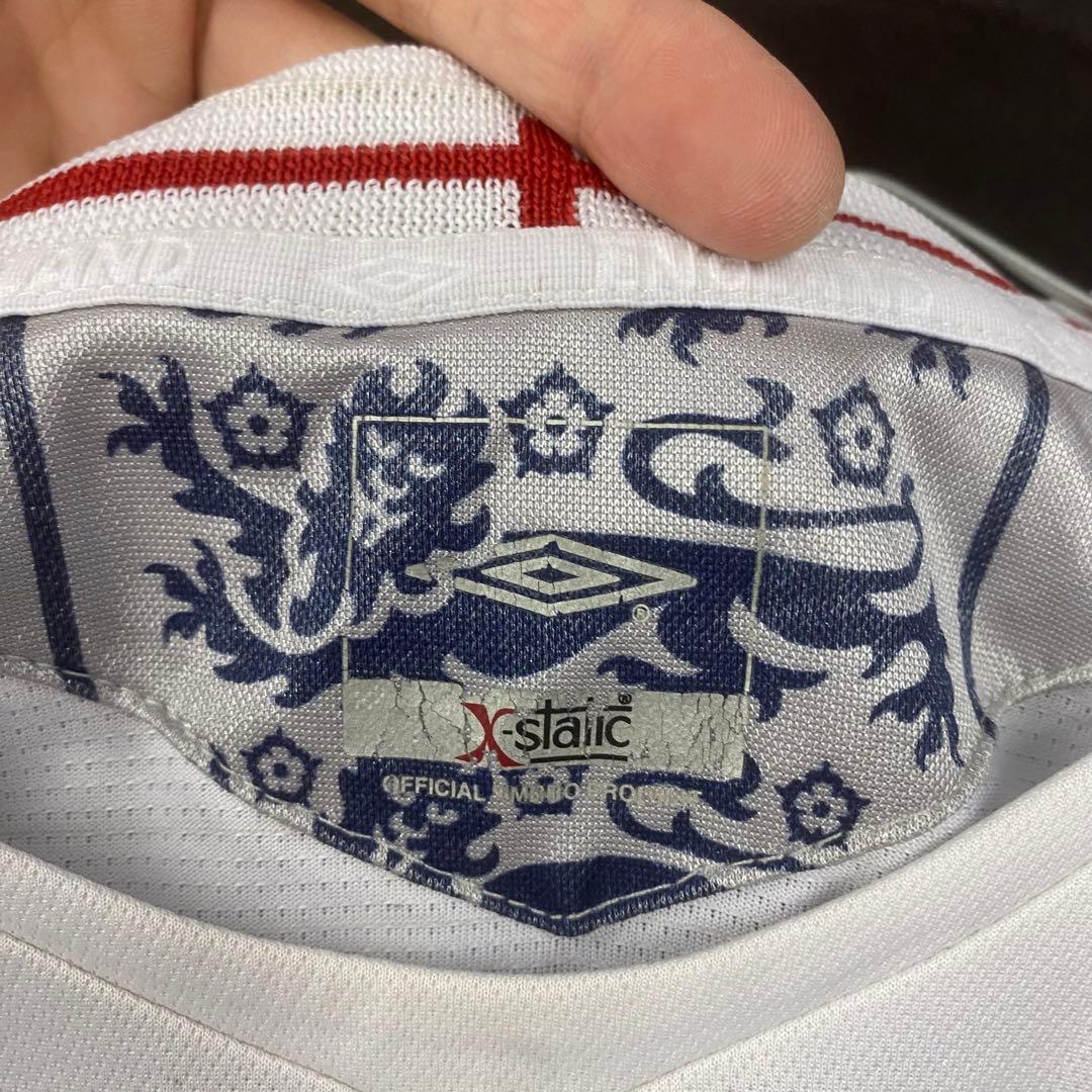 UMBRO イングランド代表 ユニフォーム ゲームシャツ 05-07 クラウチ