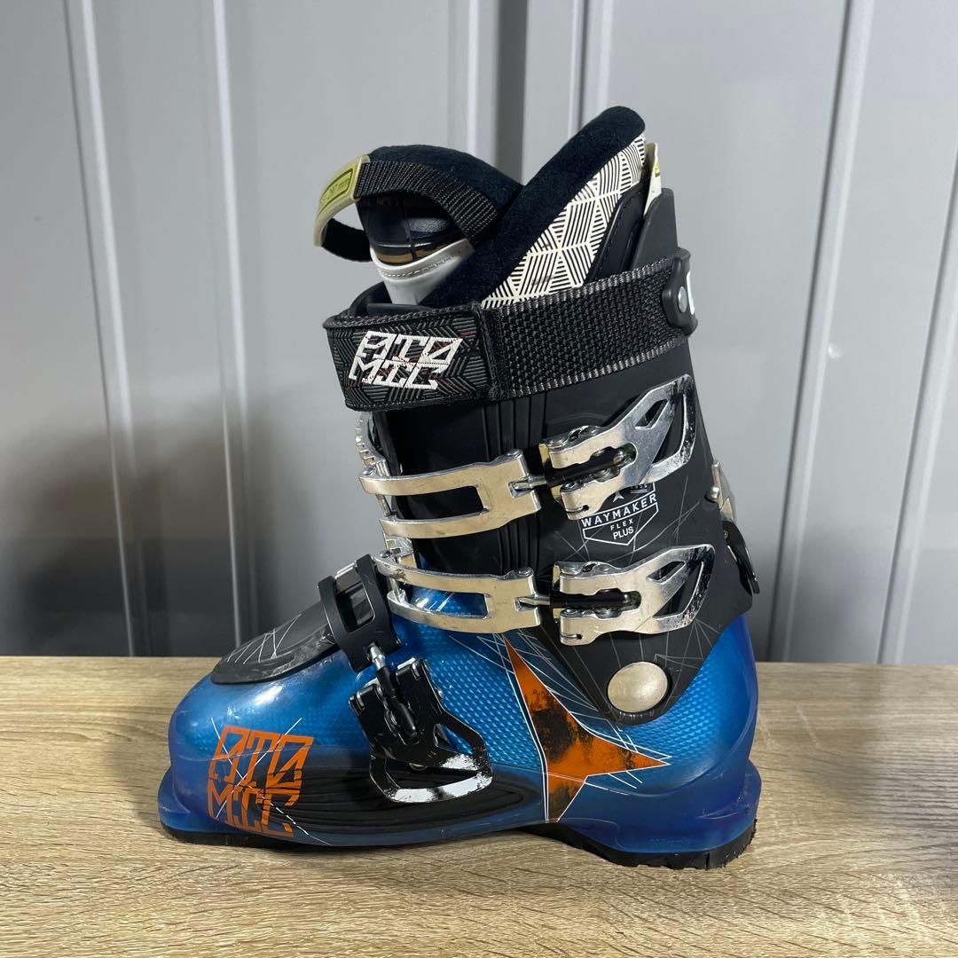 SALOMON160cm ATOMIC25/25.5cmストック115cmセット