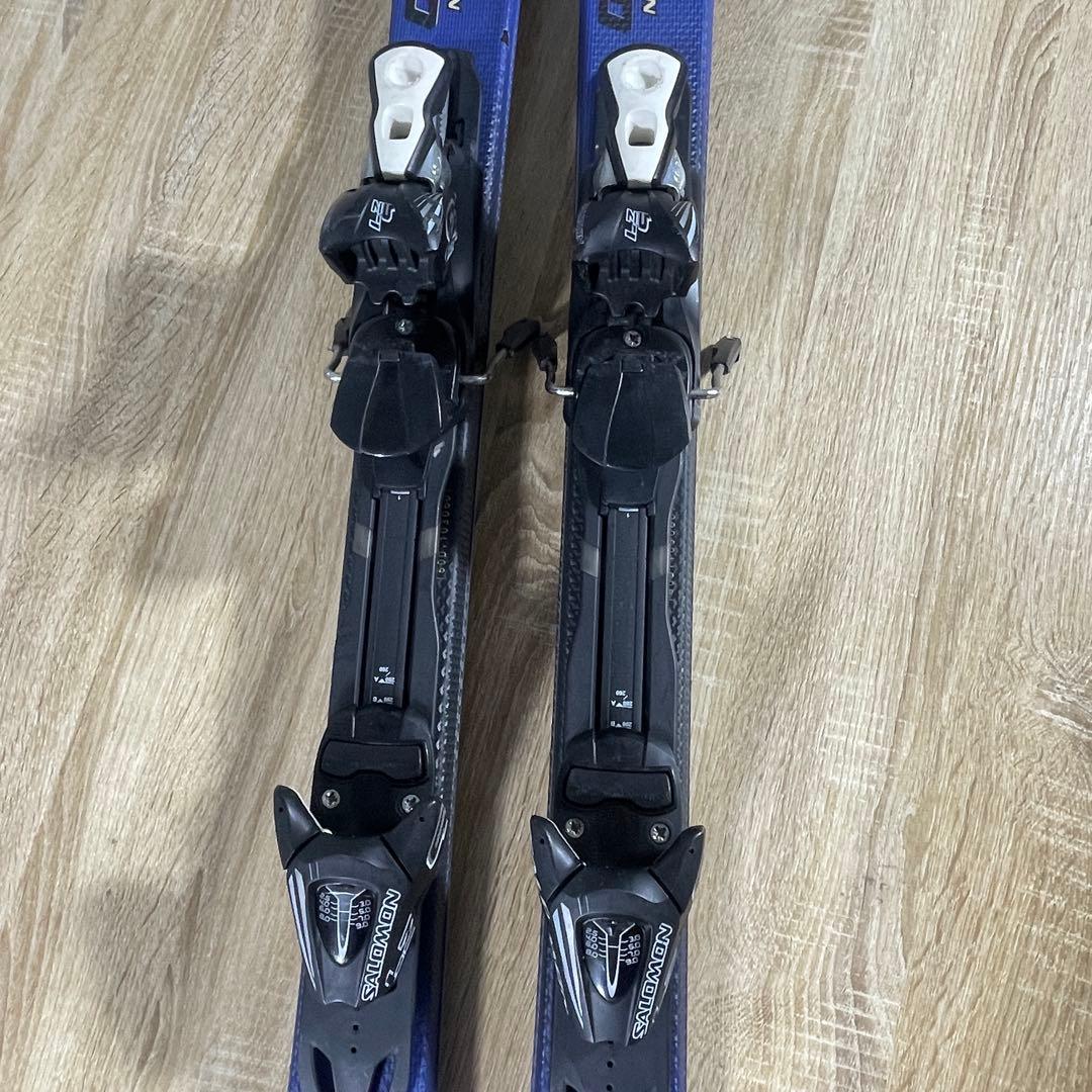 SALOMON160cm ATOMIC25/25.5cmストック115cmセット