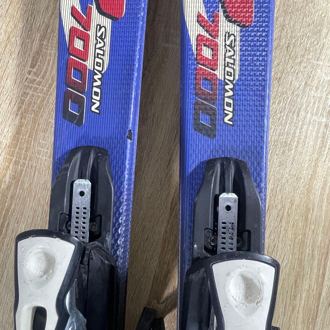 SALOMON160cm ATOMIC25/25.5cmストック115cmセット