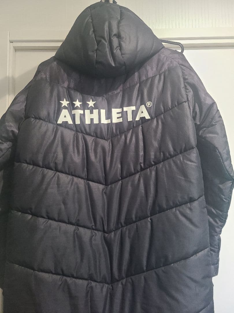 ATHLETA ベンチコート ブラック 160